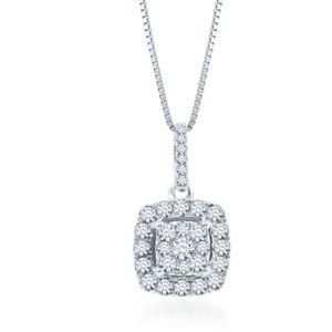 Helzberg diamond pendant necklace